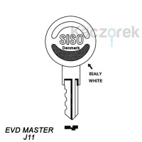 Mieszkaniowy 020 - klucz surowy mosiężny - Siso EVD MASTER J11